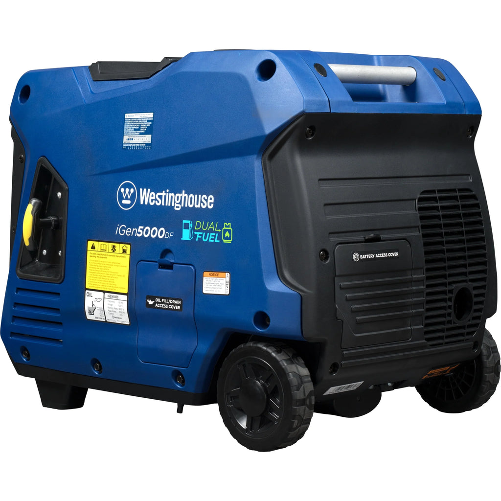 5000 Watt Dual Fuel Portable Inverter Generator B90927