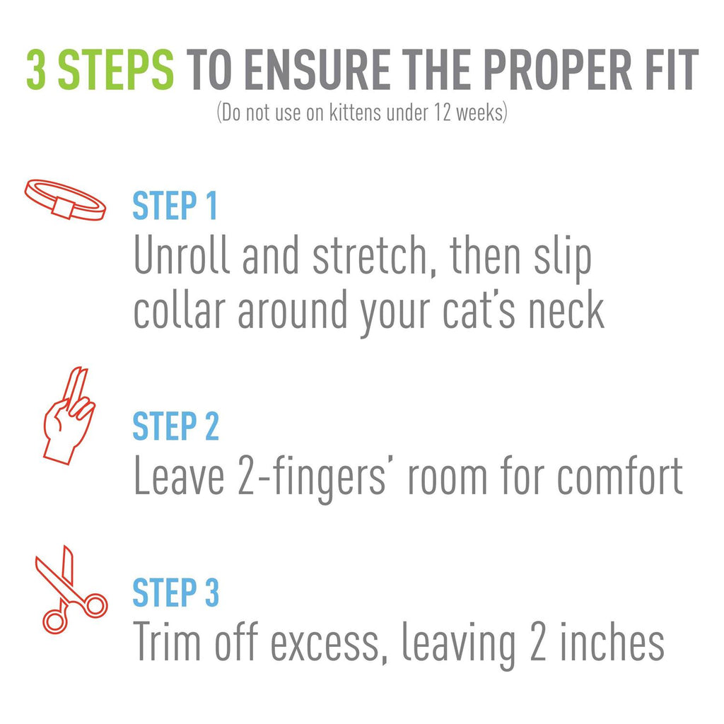 Flea & Tick Collar for Cats W8927