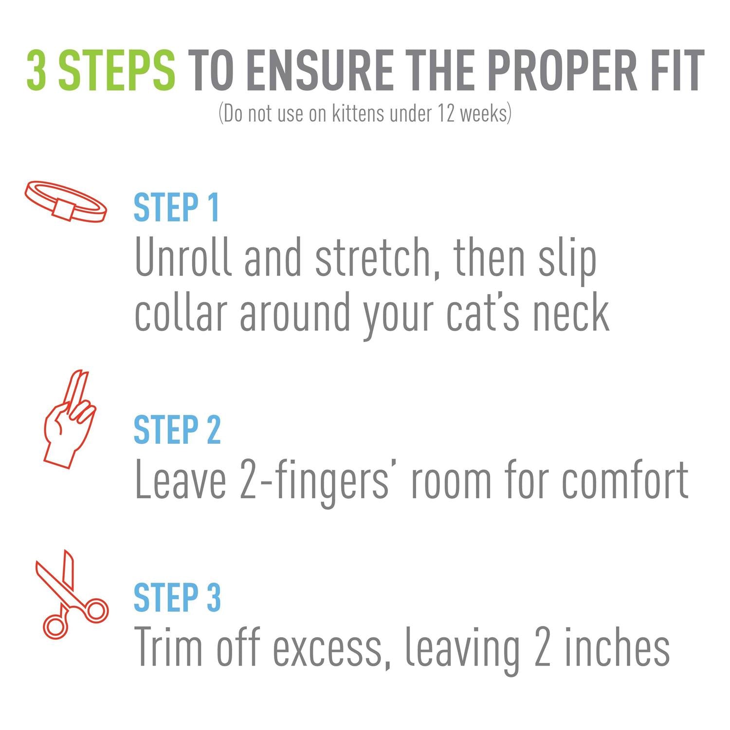 Flea & Tick Collar for Cats W8927