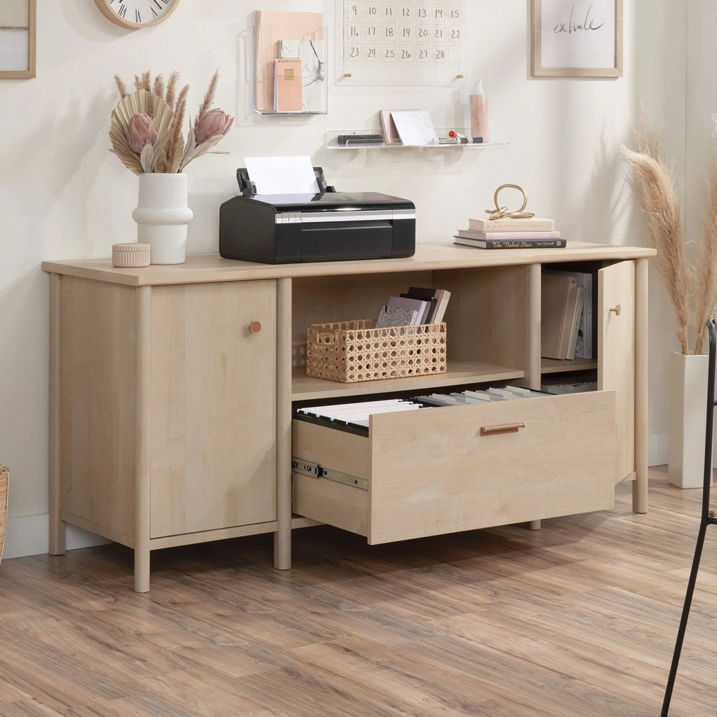 Natural Maple Engineered Wood Credenza B128255