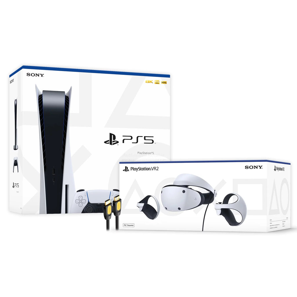 PS5 Disc Console, VR2 Headset, Sense Controllers, DualSense J8819