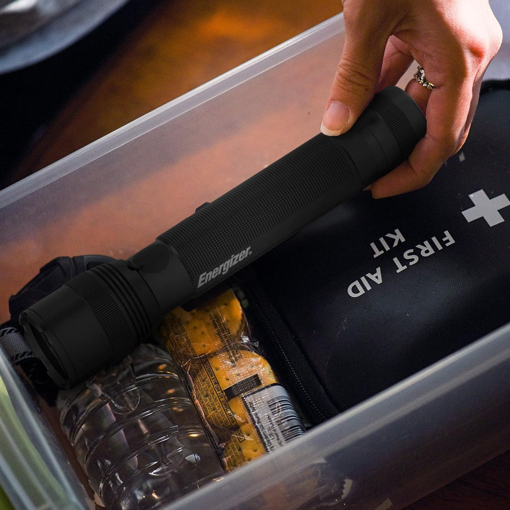 Black LED Tactical Rechargeable Flashlight I3343