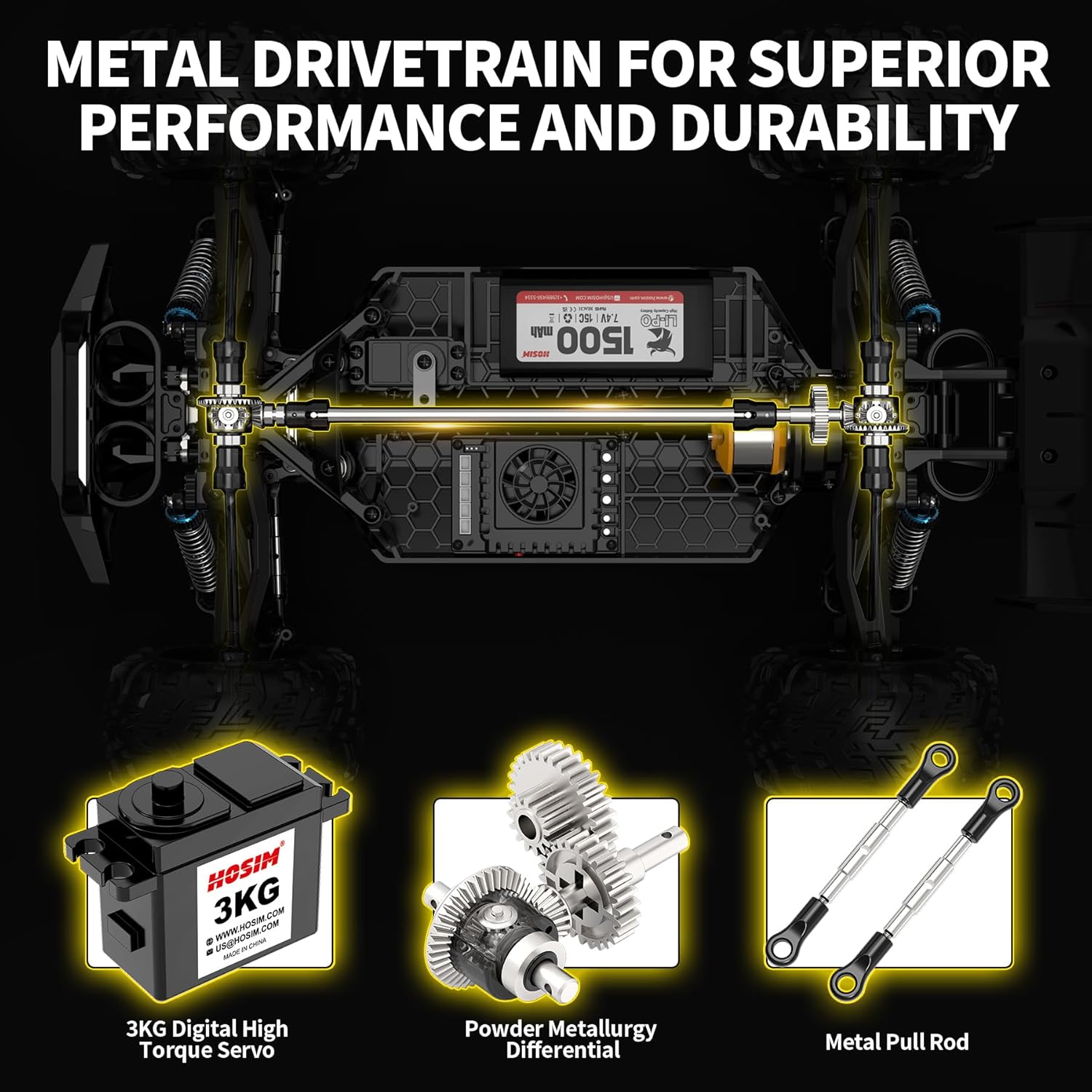 1:10 Brushless RC Truck B9809