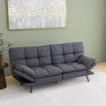 Gray Futon Bed Sofa T985665