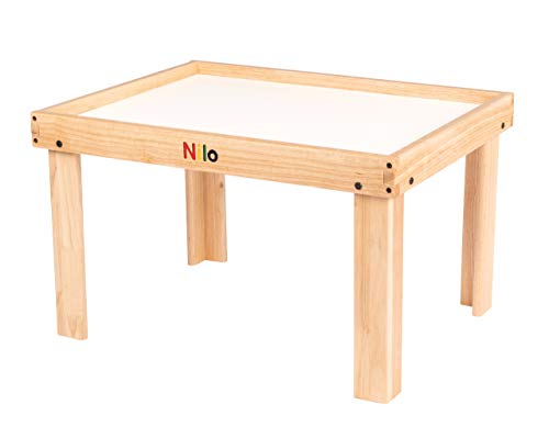 Kids Play Table Set with 2 Detachable Two-Sided Baseplates V618086