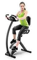Foldable Upright Exercise Bike with Adjustable Resistance M8078