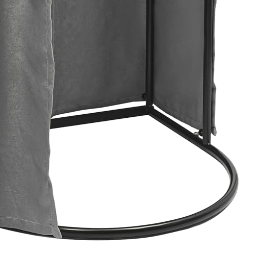 Grey Portable Folding Dressing Room with Shading Curtain V611