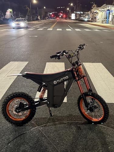 Electric Dirt Bike 2000W, 37MPH Speed, 14"/12" Fat Tires Electric Motorcycle, 48V 21AH Battery L789818