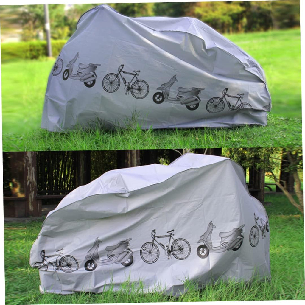 Grey Waterproof Bicycle Cover I846335