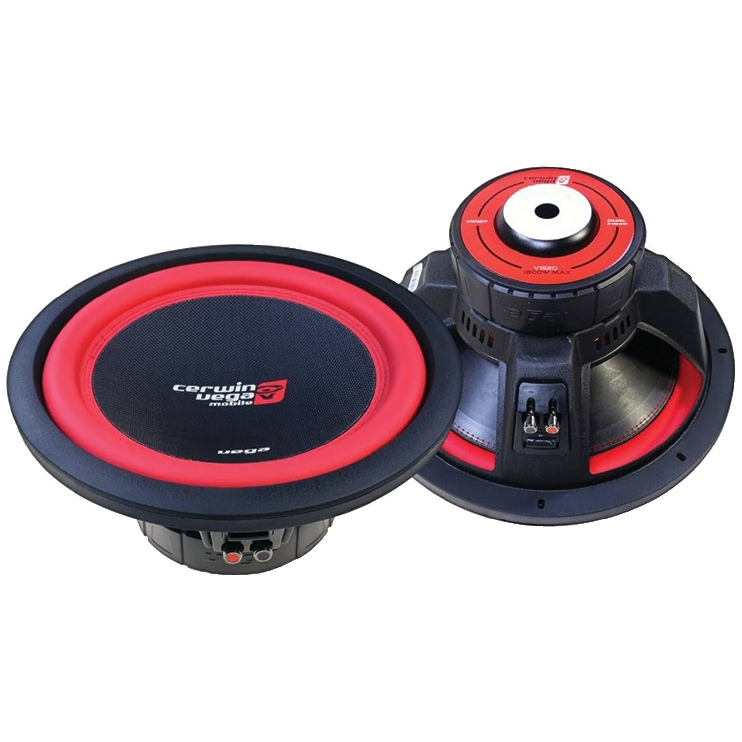 Dual 12 Inch 4 Ohm Car Subwoofer W58483