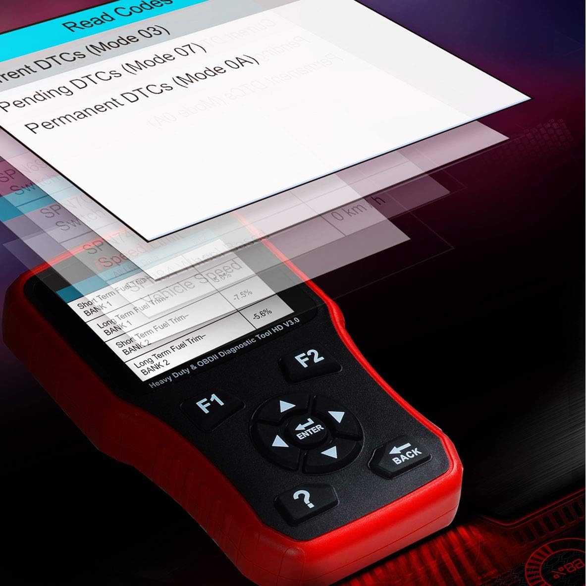 Heavy Duty Diesel Truck Diagnostic Scanner Tool Code Reader T694596