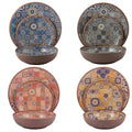 36-Piece Melamine Dinnerware Set Multicolor T137