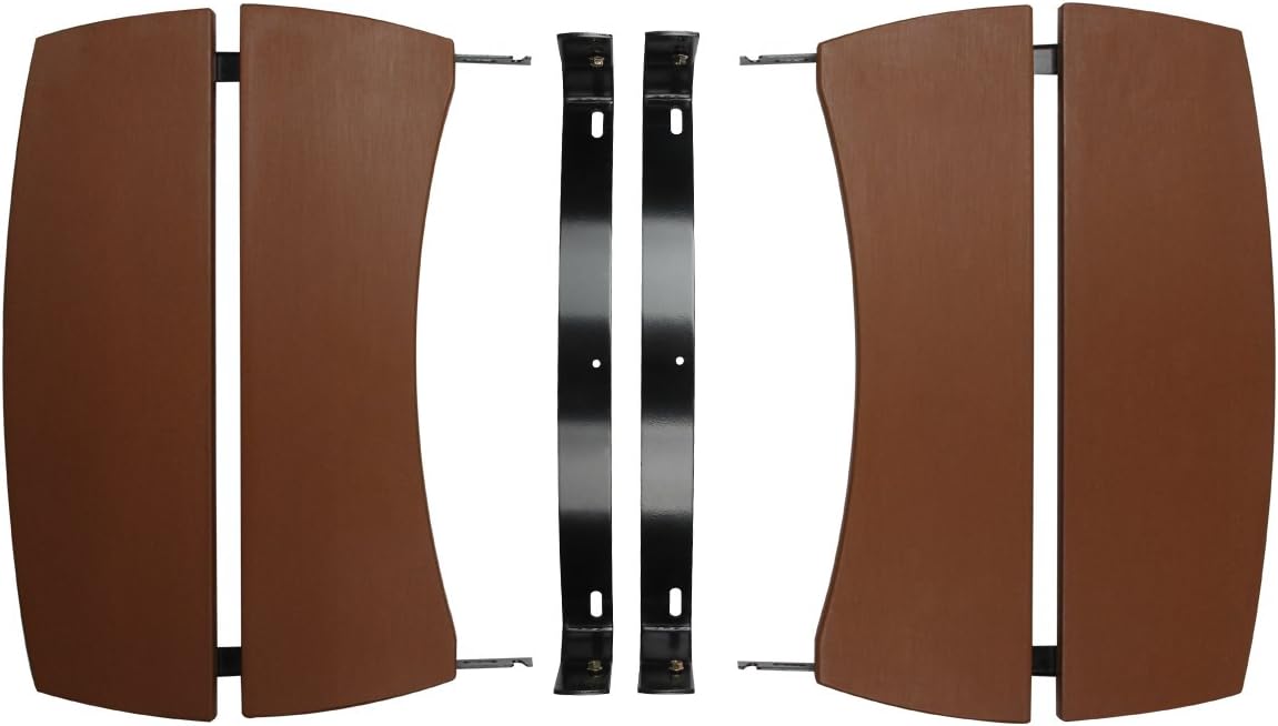 3 Shelves Slats HDPE Grill Side Shelves U228