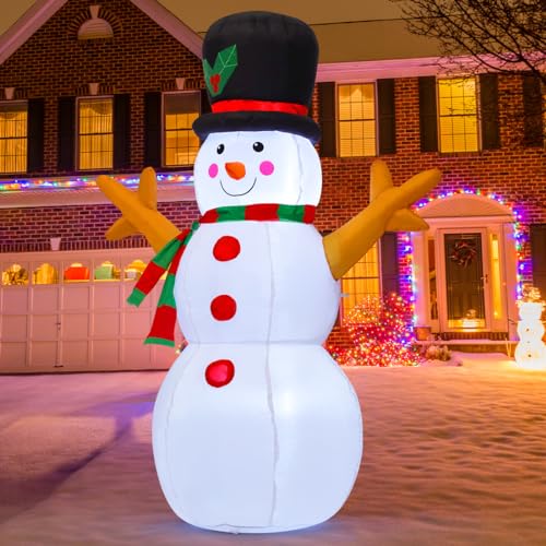 5 FT Christmas Snowman Inflatable Decoration with Branch Hand Y45448