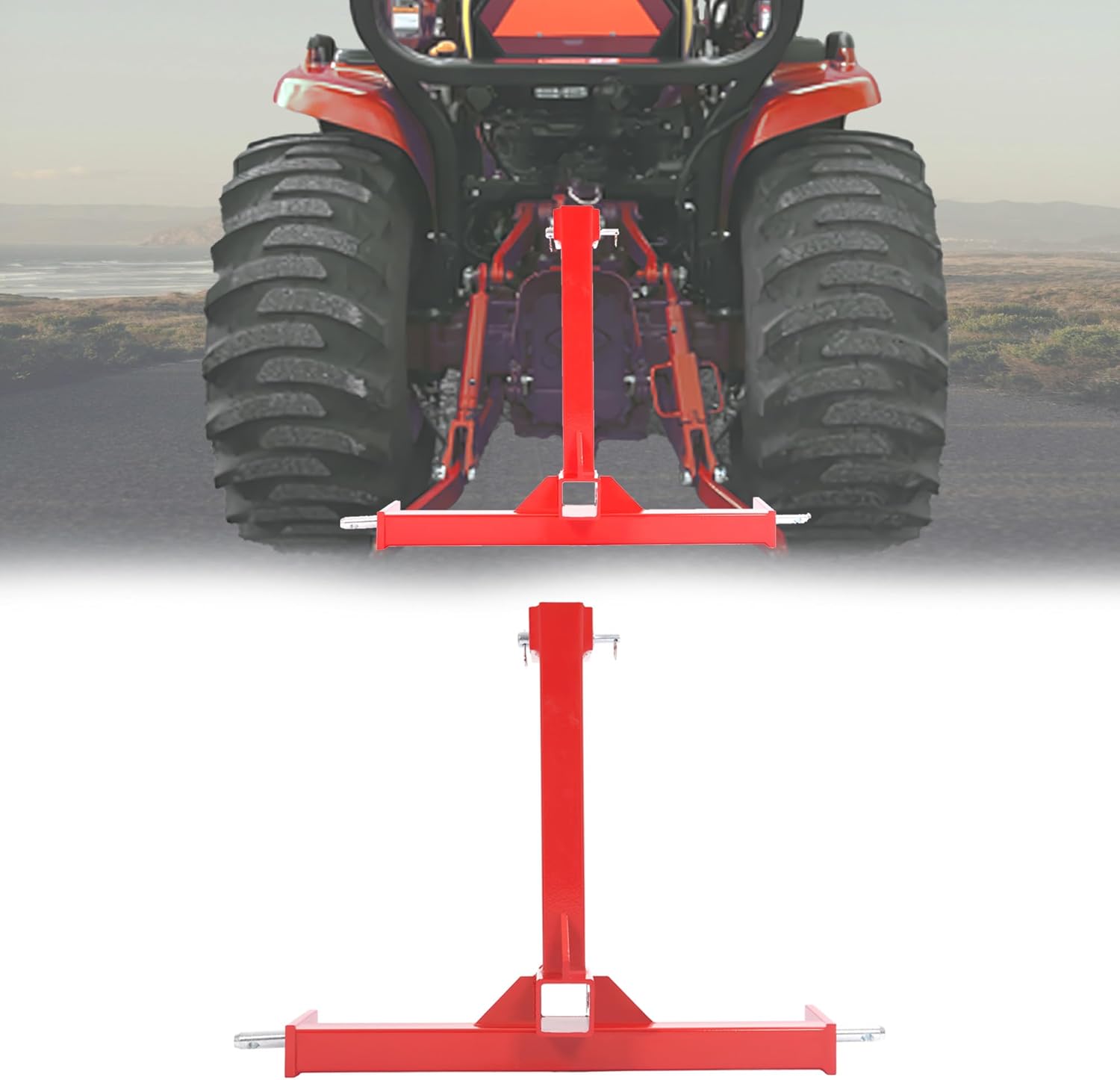 Red Towing Hitch N828674