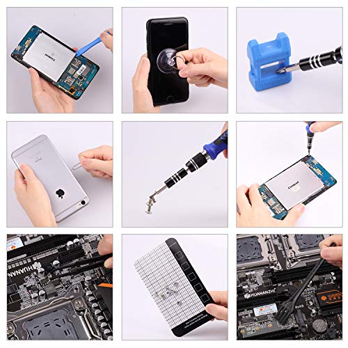 124-Piece Magnetic Precision Screwdriver Set F540