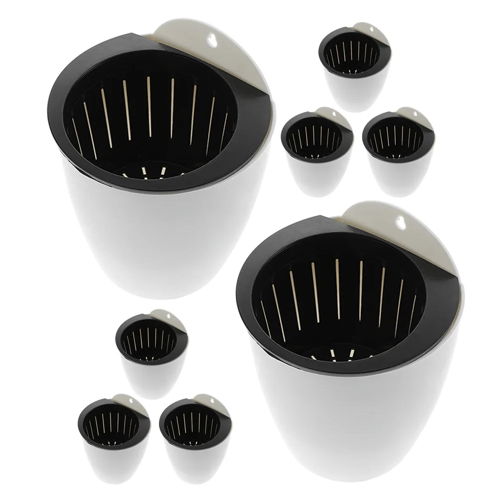 8 Pcs Self Watering Flower Pot F8013