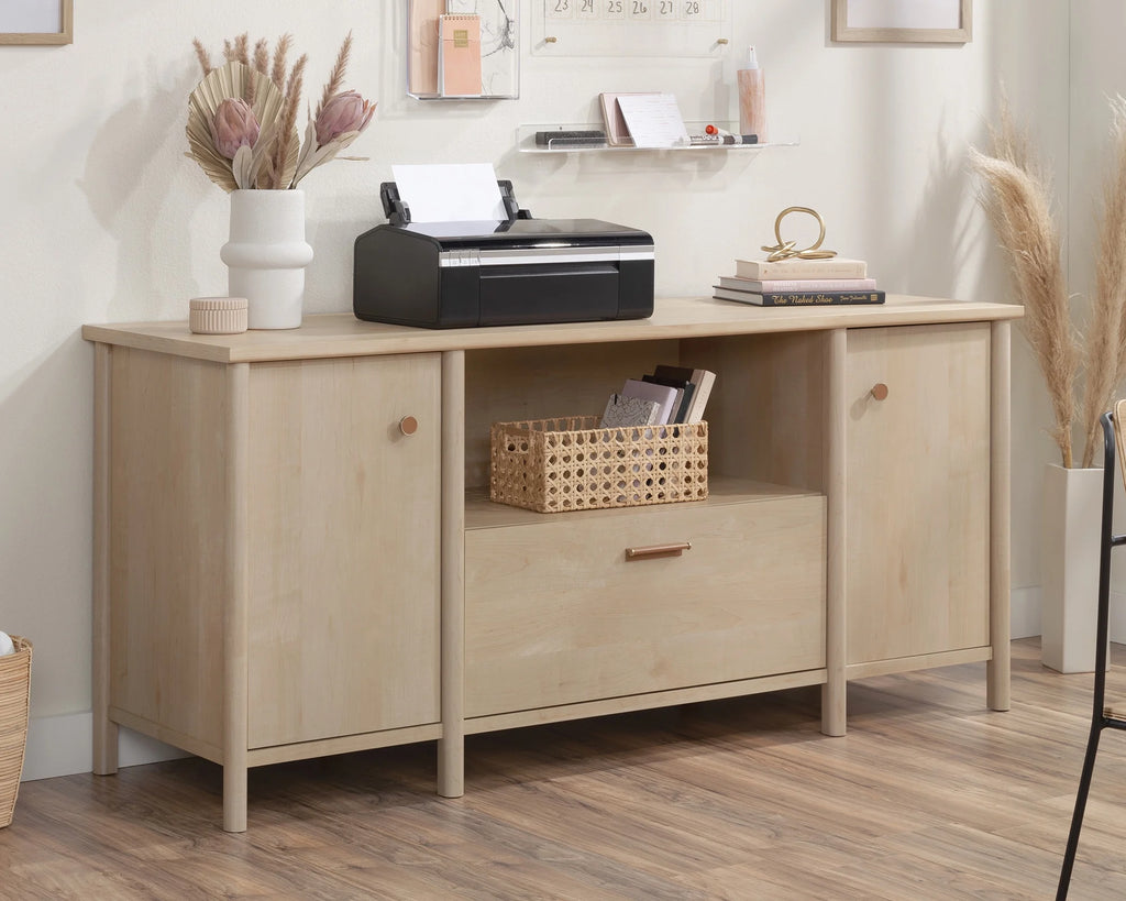 Natural Maple Engineered Wood Credenza B128255
