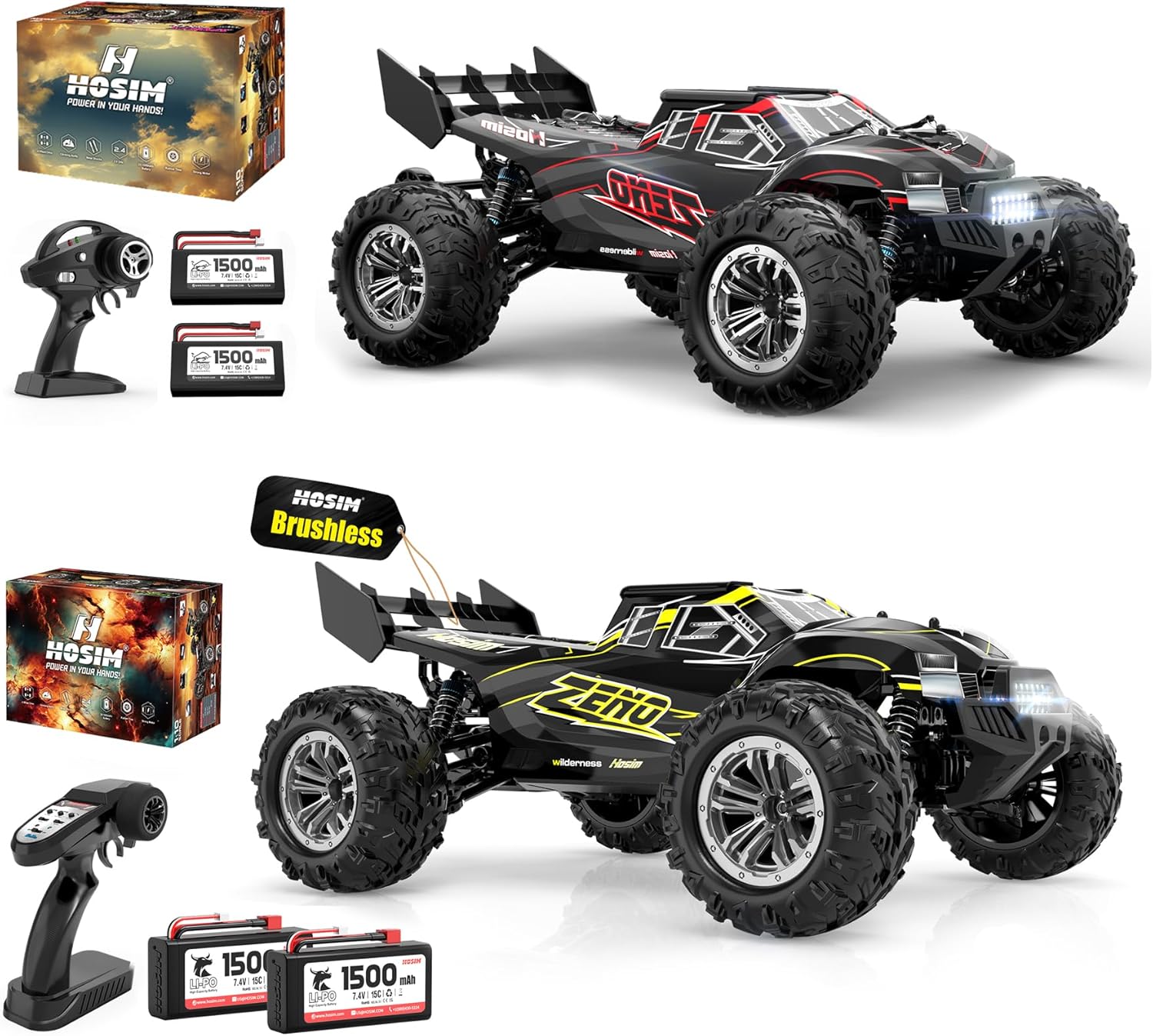 1:10 Brushless RC Truck B9809
