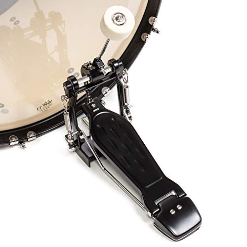 5-Piece Full Size Red Drum Set with Chrome Hardware Q2608