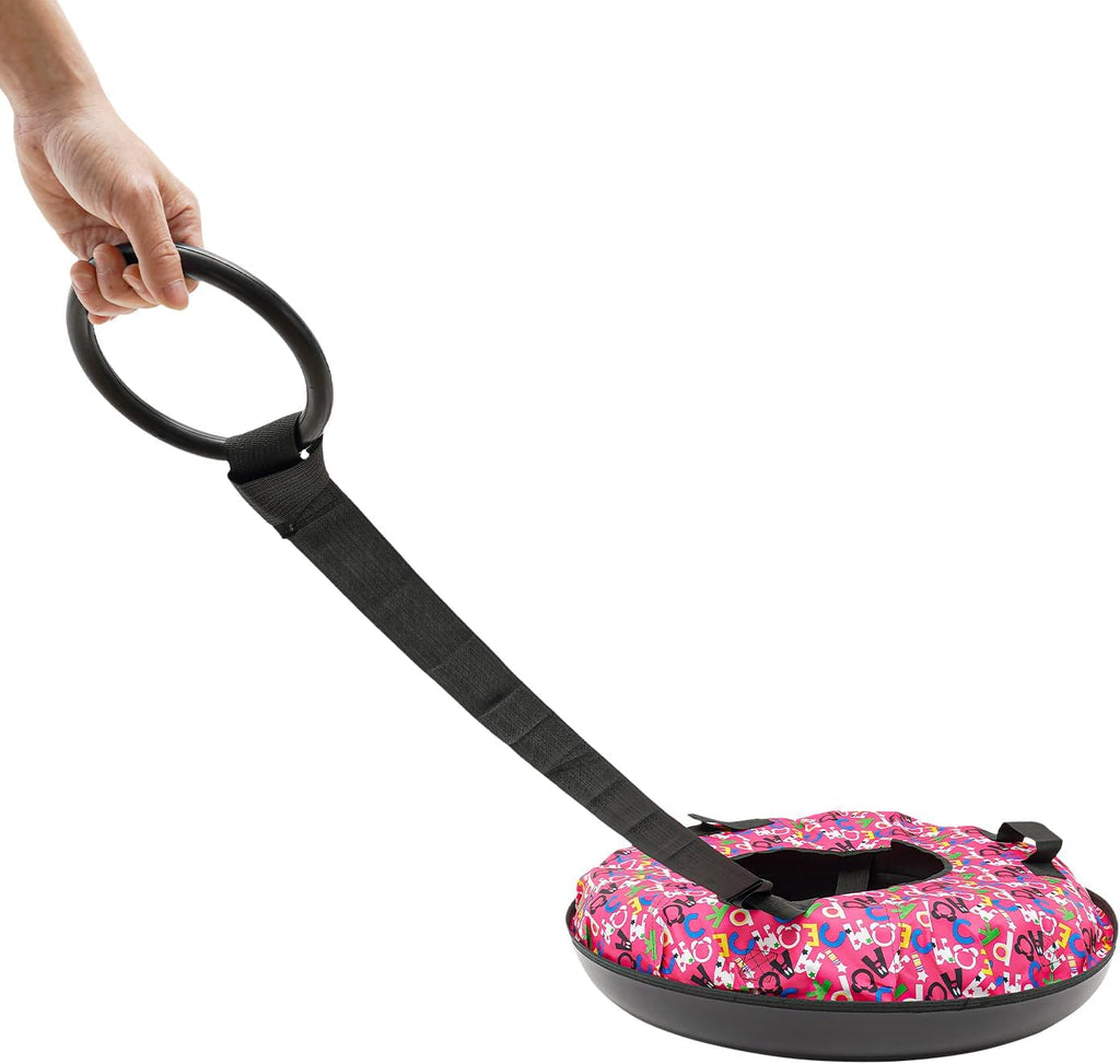 31.5'' Heavy Duty Oxford Cloth Inflatable Snow Tube with Tow Strap I59025