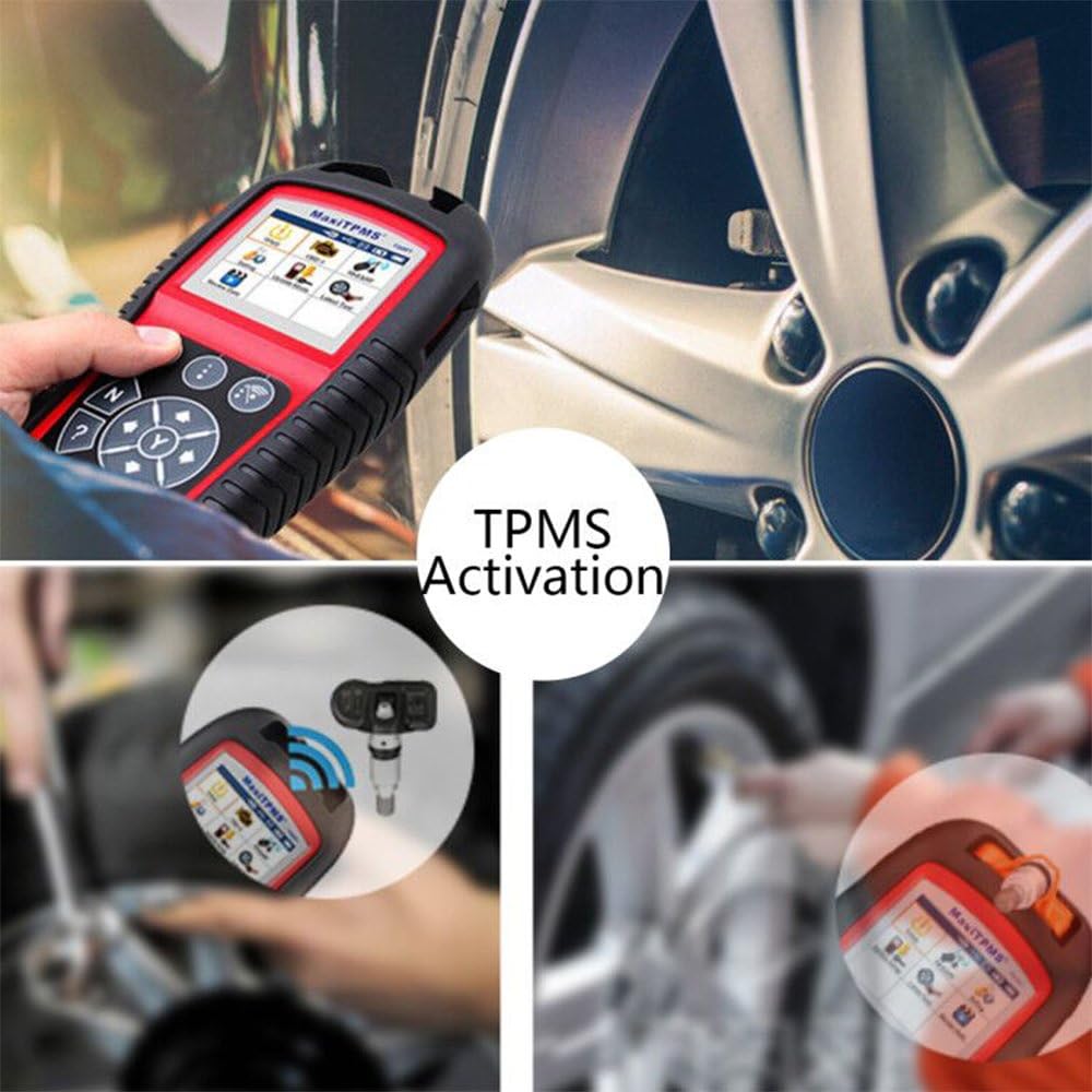 Wirelessly Sensor TPMS Reprogramming Activation Relearn Tool with OBDII Code Reader Function P7708