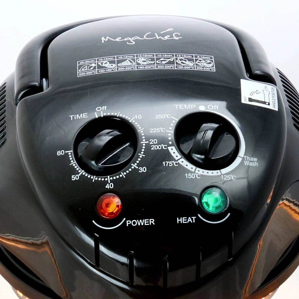 Black Countertop Air Fryer Oven Q7382