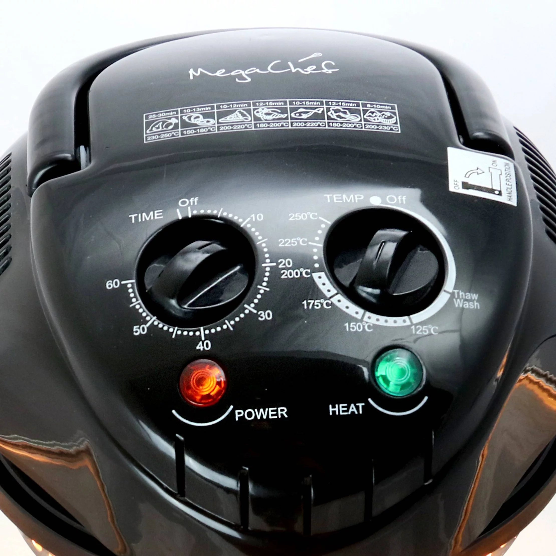 Black Countertop Air Fryer Oven Q7382