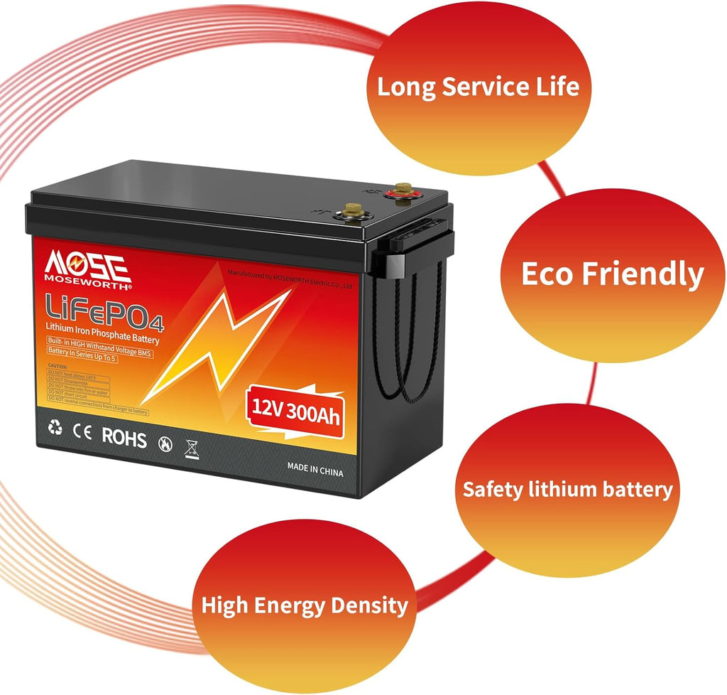 300Ah 12V Lithium Battery 200A BMS C77880