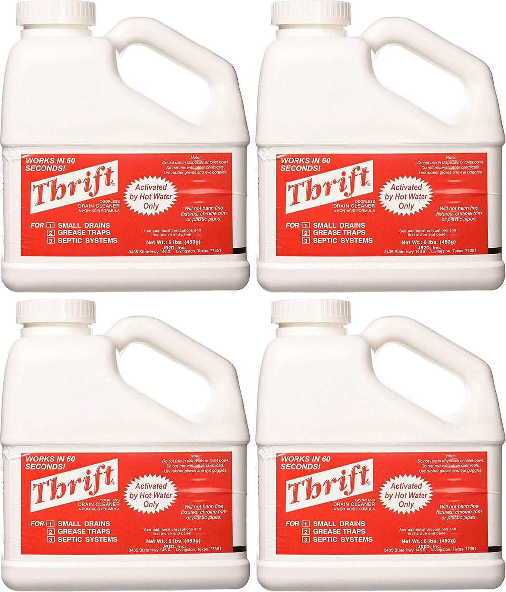 6 lb. White Granular Drain Cleaner M427