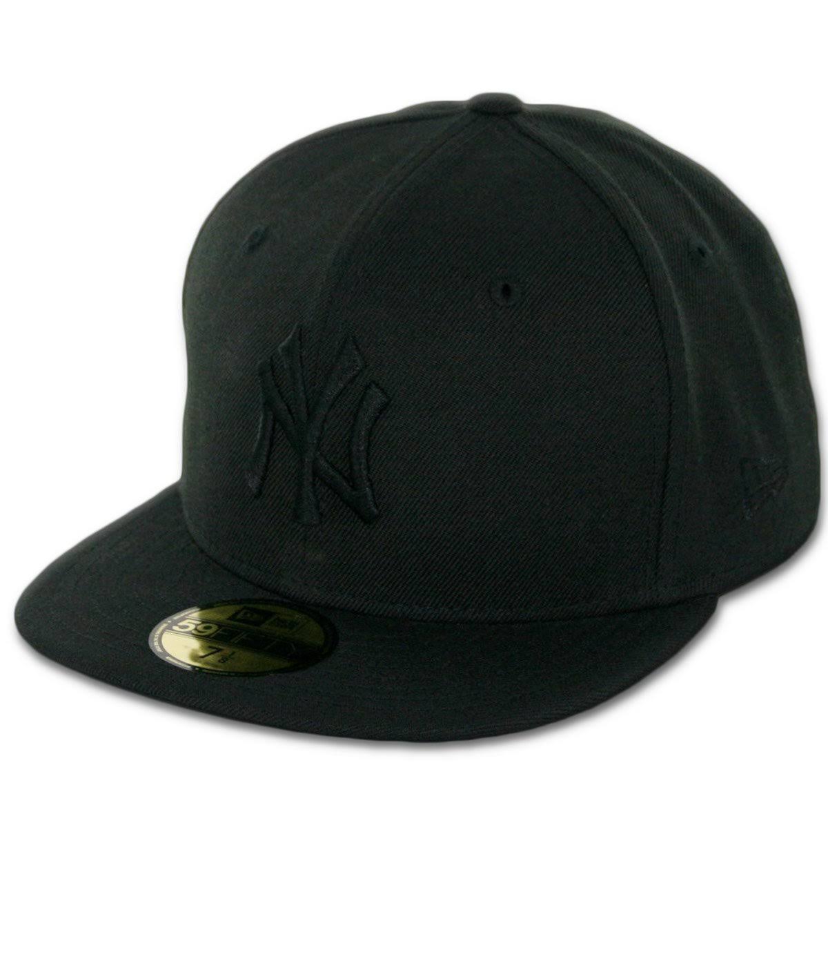 Black Fitted Hat W793