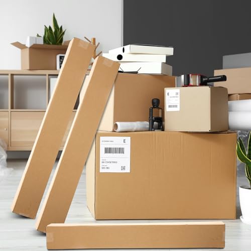 30 Pcs Tall Corrugated Boxes 4x4x40 Inches V5273