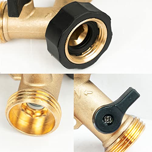 Brass Garden Hose Splitter (2 Way) L375
