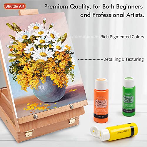 50 Colors 2oz Acrylic Paint Set E623