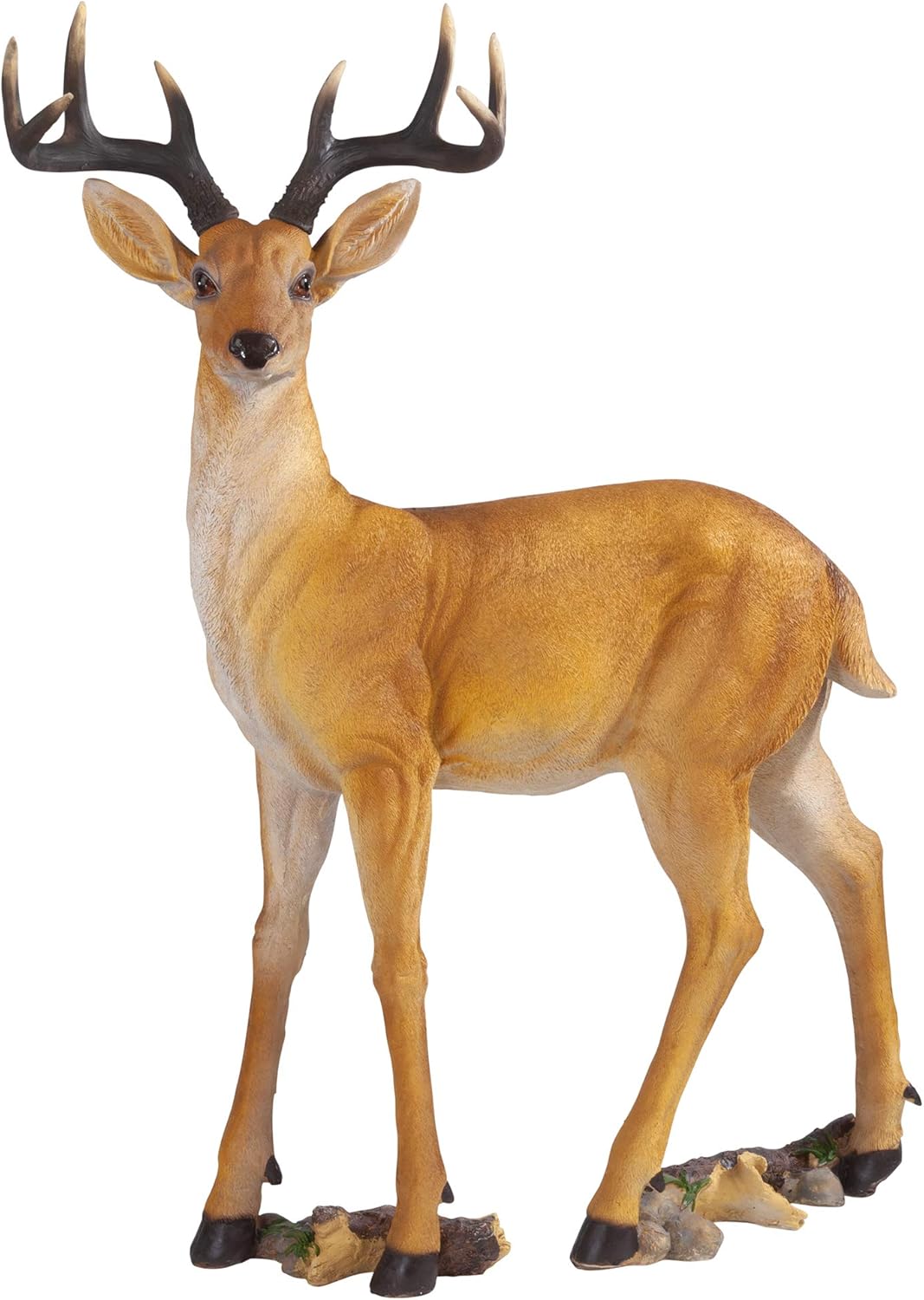 Woodland Buck Deer Garden Statue, 23 Inches Wide, 13 Inches Deep, 37 Inches High Q867192