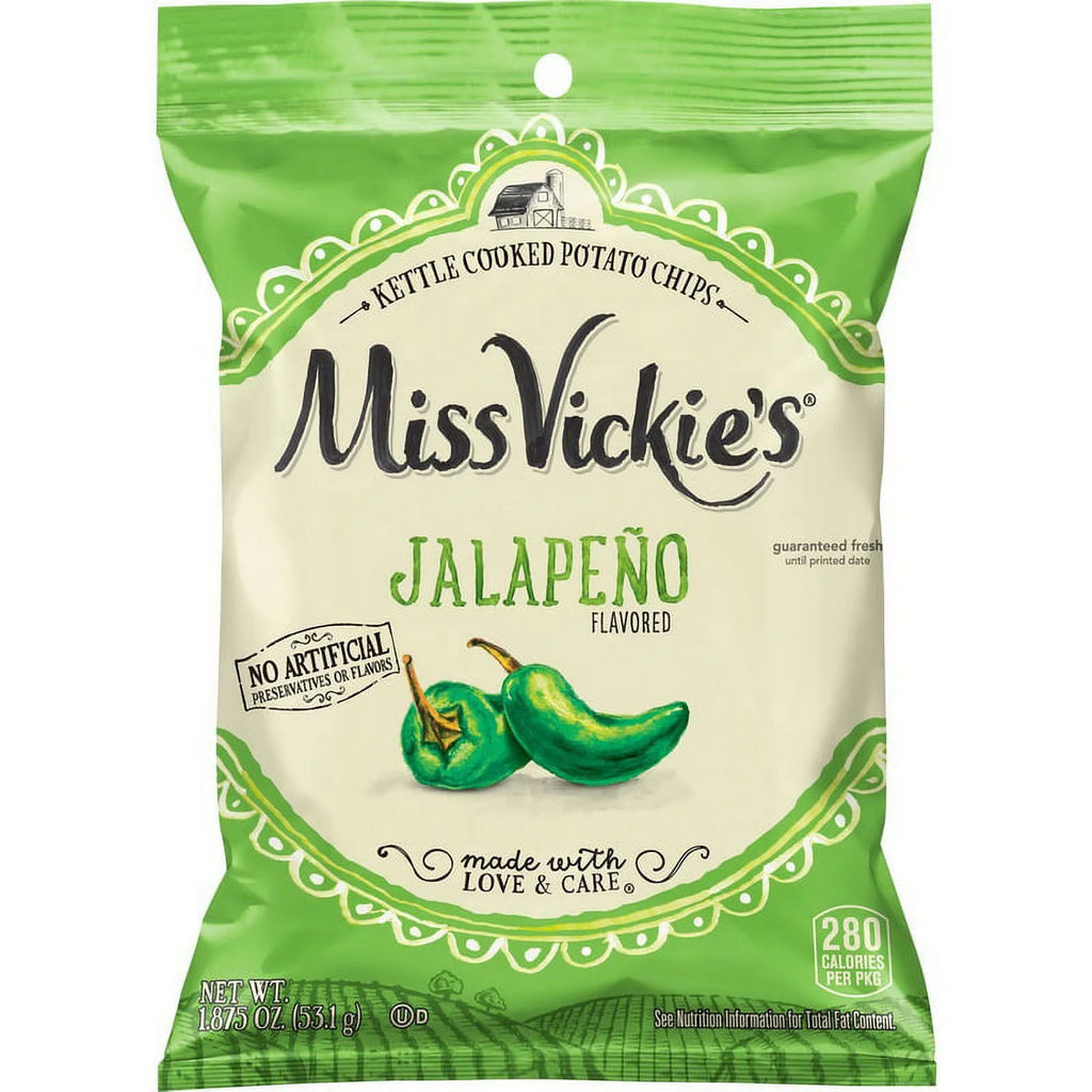 Jalapeno Kettle Cooked Potato Chips 1.875oz 24 Ct C651342