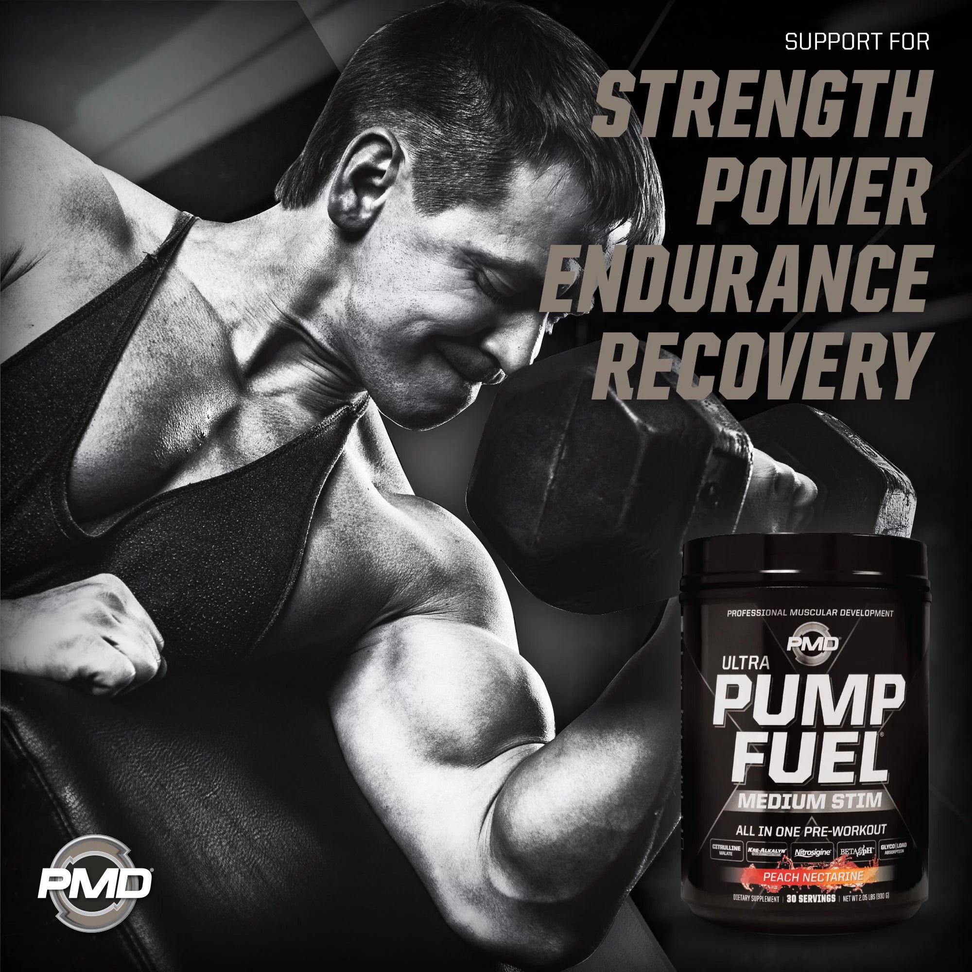 Peach Nectarine Pre Workout Drink Mix 30 Servings S833