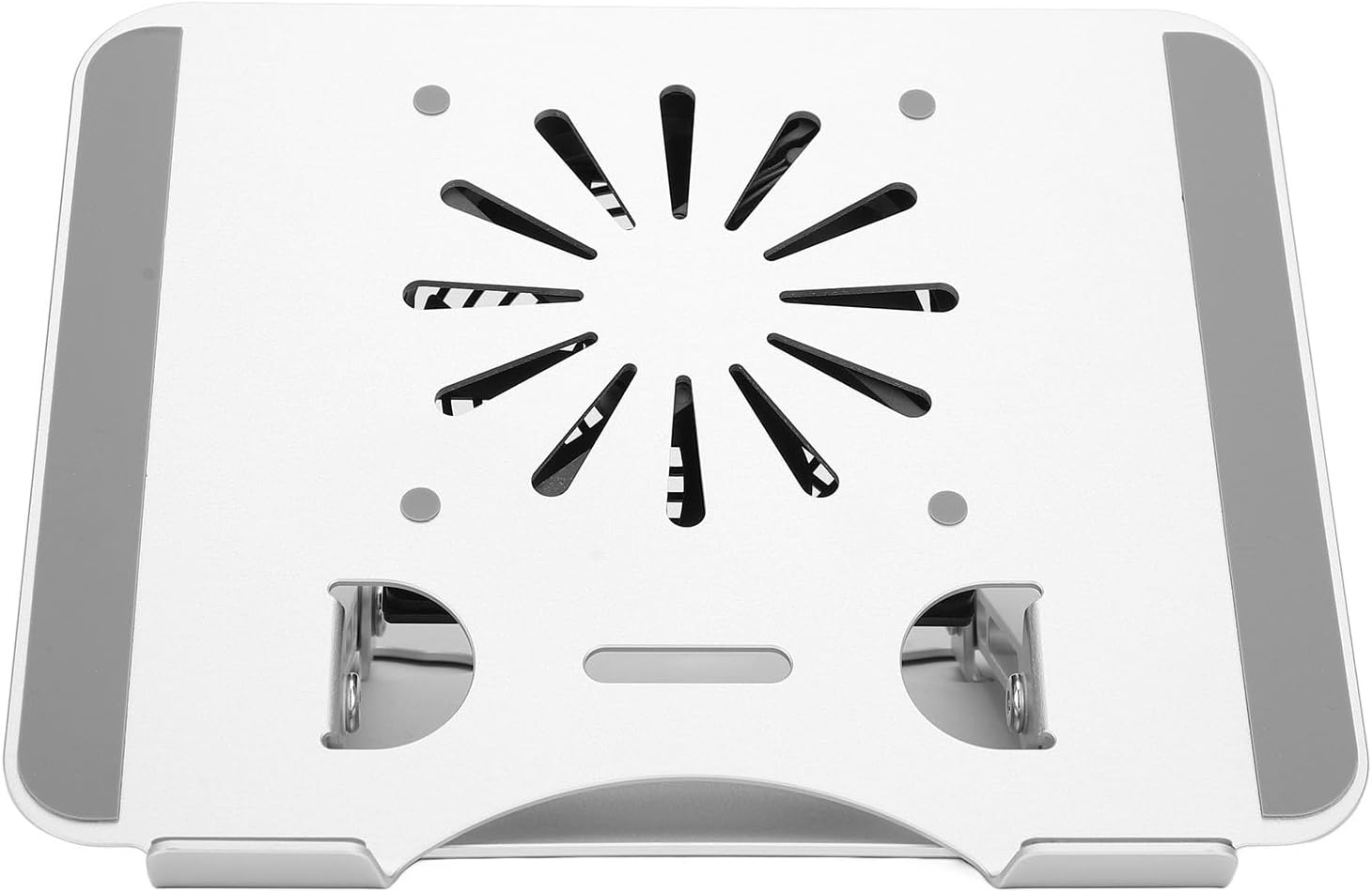 Elevatable Foldable Aluminum Alloy Laptop Cooling Pad with USB Fan P50391