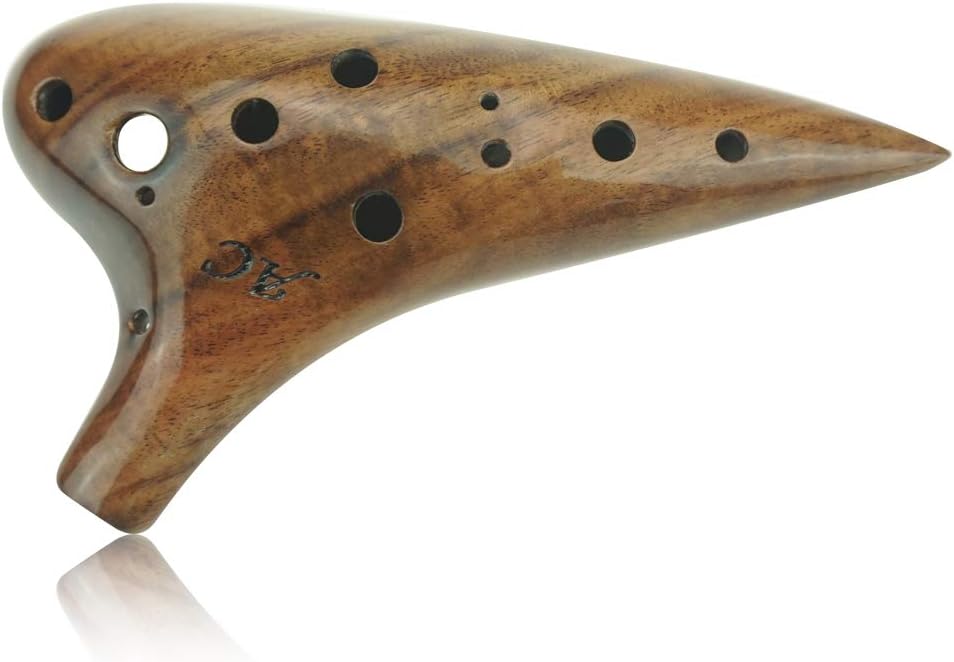 12 Hole Alto C Acacia Wood Ocarina J843193