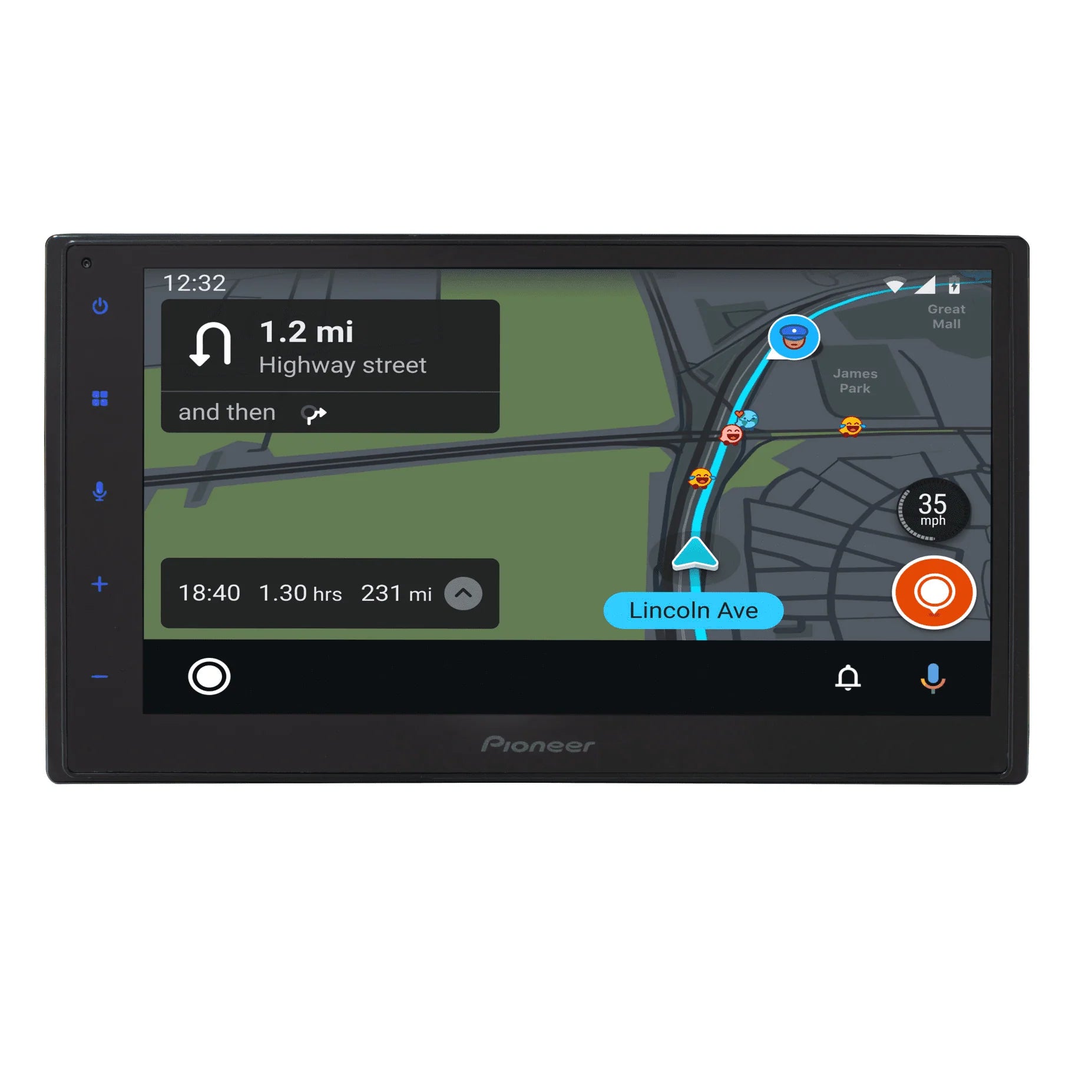 6.8 Touchscreen Digital Media Receiver Double Din I78718