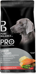 Senior Salmon & Brown Rice Recipe Dry Dog Food 8 lbs W519271
