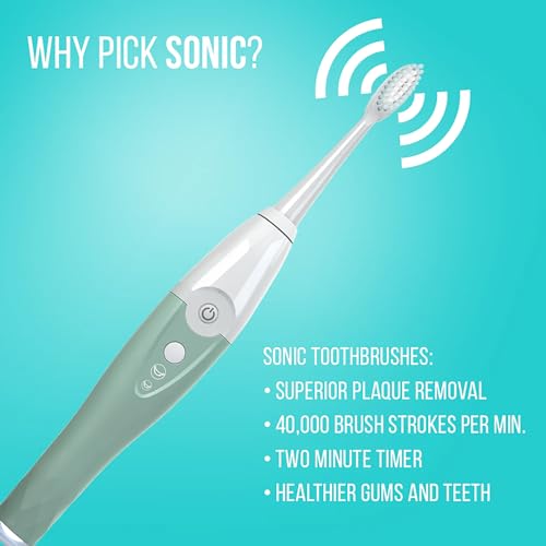 UV Sanitizing Sonic Electric Toothbrush, Seaglass Green S58524