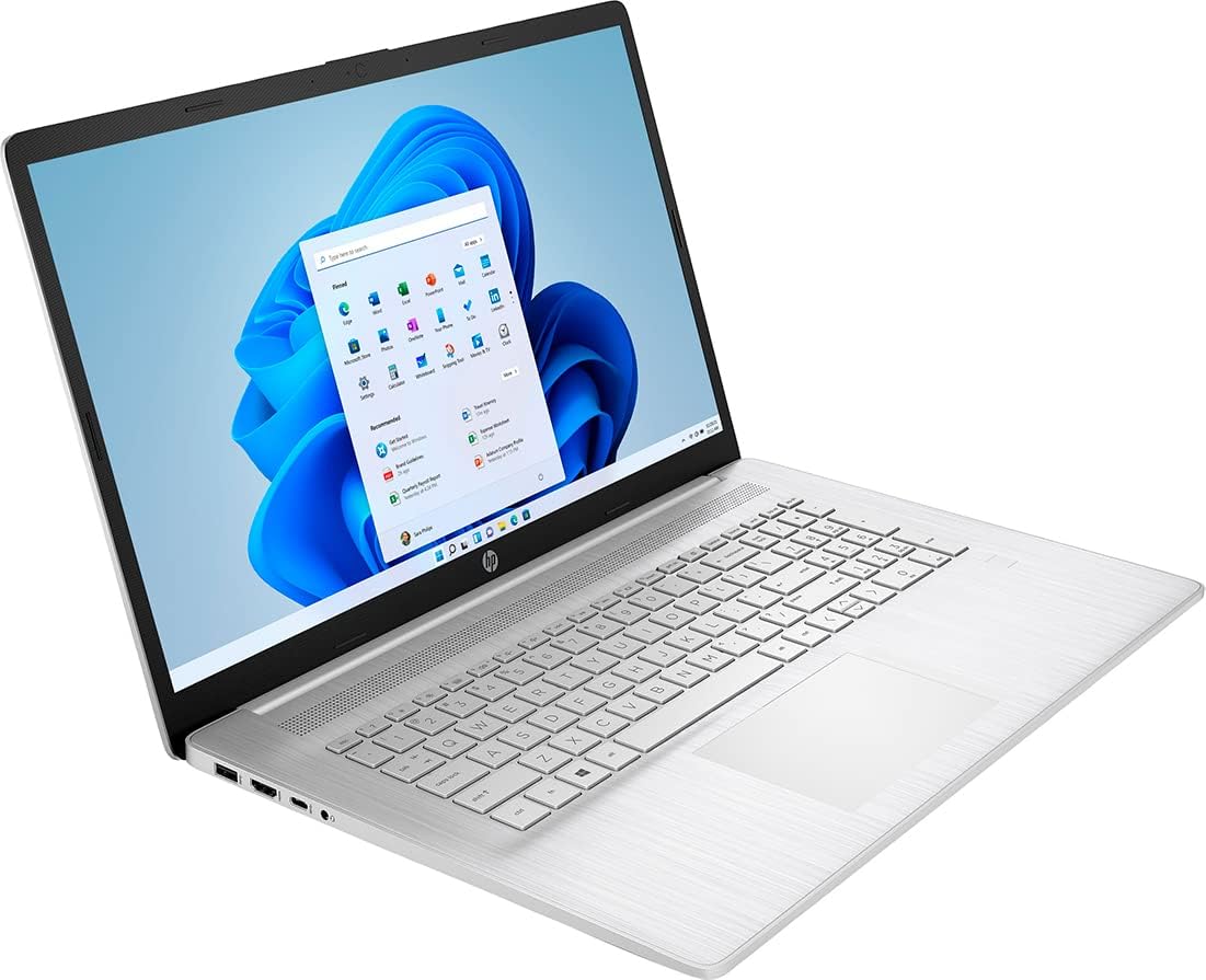 17.3'' Full HD Screen AMD Ryzen 5 5500U 16GB RAM 512GB SSD + 1TB HDD Windows 11 Home Natural Silver Laptop Z24946