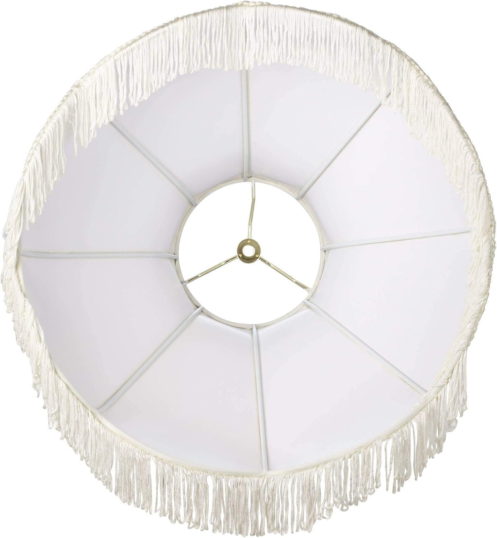 Cream White Fabric Dome Lamp Shade Replacement S910783