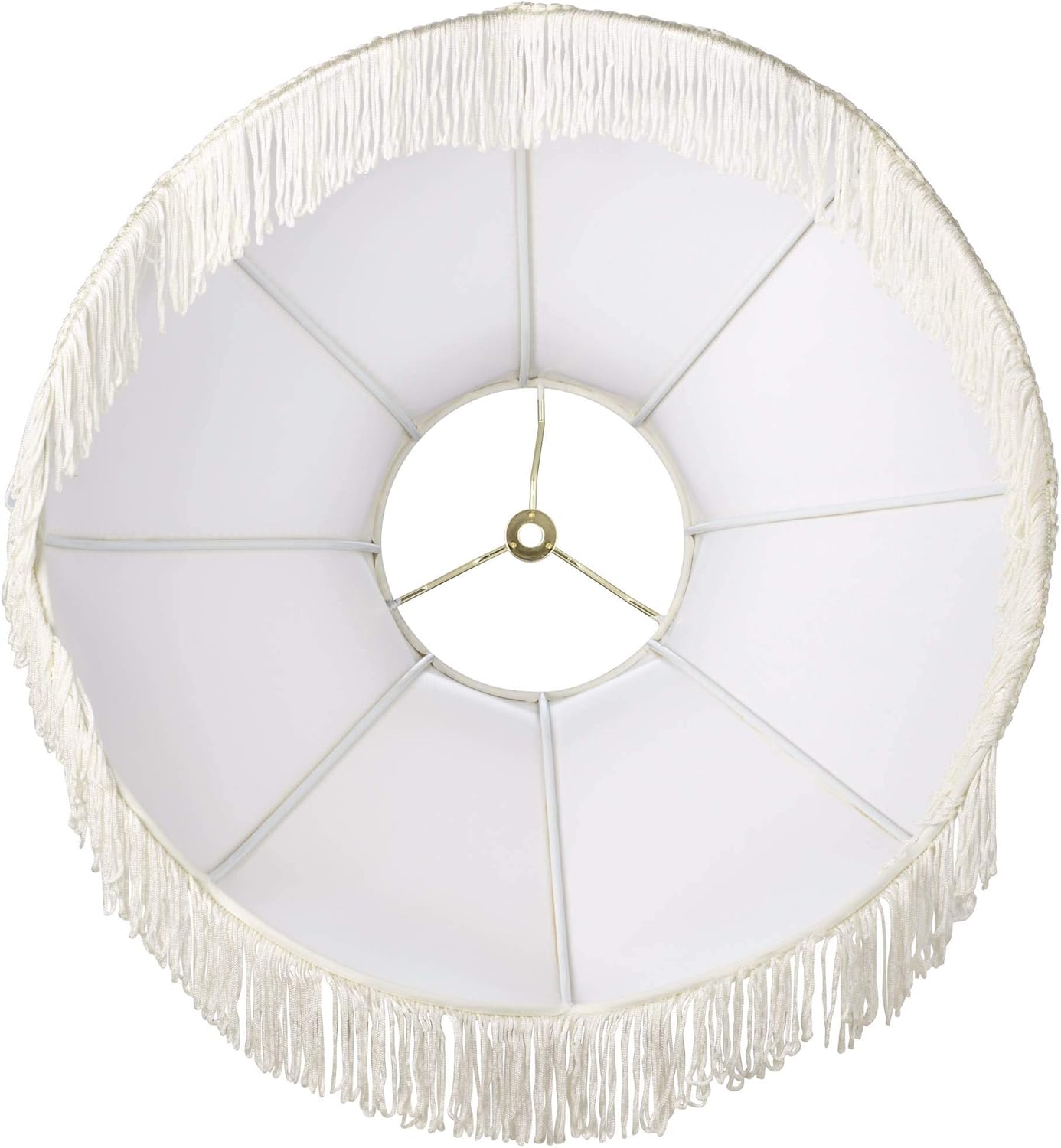 Cream White Fabric Dome Lamp Shade Replacement S910783