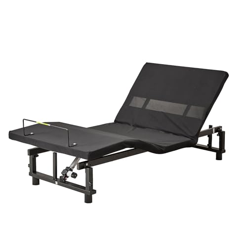 Twin XL Adjustable Electric Bed Frame with Wireless Remote Control Y7710