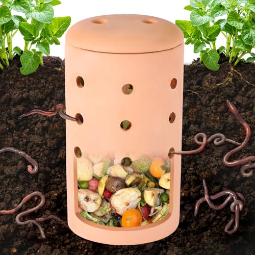 Clay Worm Composting Bin V7040