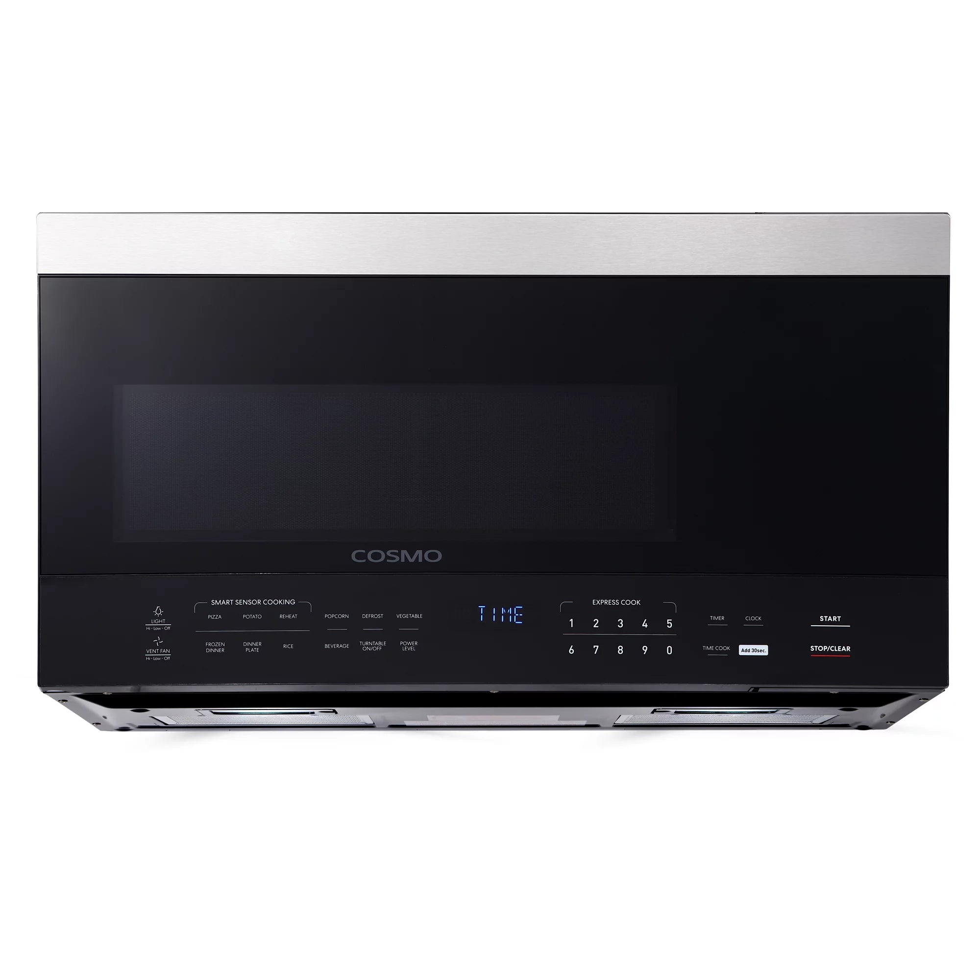2 Piece Kitchen Appliance Package with 30" Over the Range Microwave & 30" Freestanding Electric Range S76530