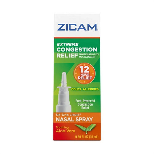 0.5 oz 4 Pack No-Drip Liquid Nasal Spray H8688