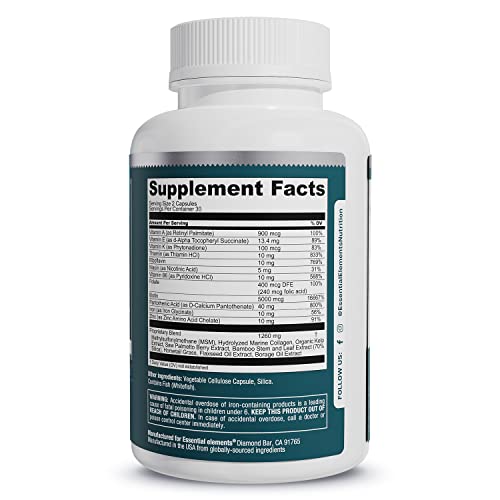 Hair Supplement with 5000 mcg Biotin Y816